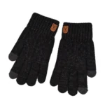 Adult Gloves Non-Slip Fleece-Lined Full Finger Driving Gloves