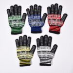 Custom-made Spider Web Dot Coated Non-Slip Gloves