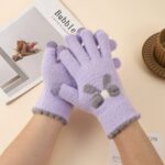 Adult Gloves Touchscreen Bow Knot Gloves