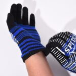 Custom-made Spider Web Dot Coated Non-Slip Gloves