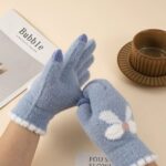 Adult Gloves Touchscreen Bow Knot Gloves