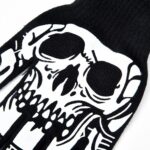 Halloween-themed Skeleton Ghost Claw Fluorescent Decorative Gloves