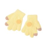 Children’s Gloves Baby Fleece-Lined Five-Finger Gloves